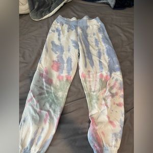 Tie dye sweatpants/joggers from target